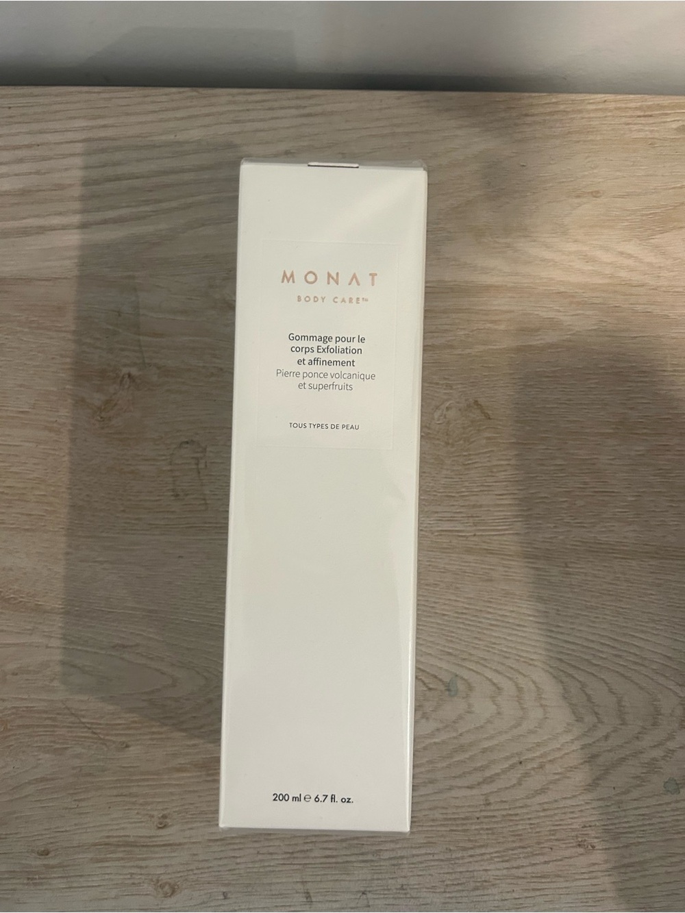 MONAT Body Care Exfoliating Scrub, Volcanic Pumice, Superfruits, 6.7 fl oz